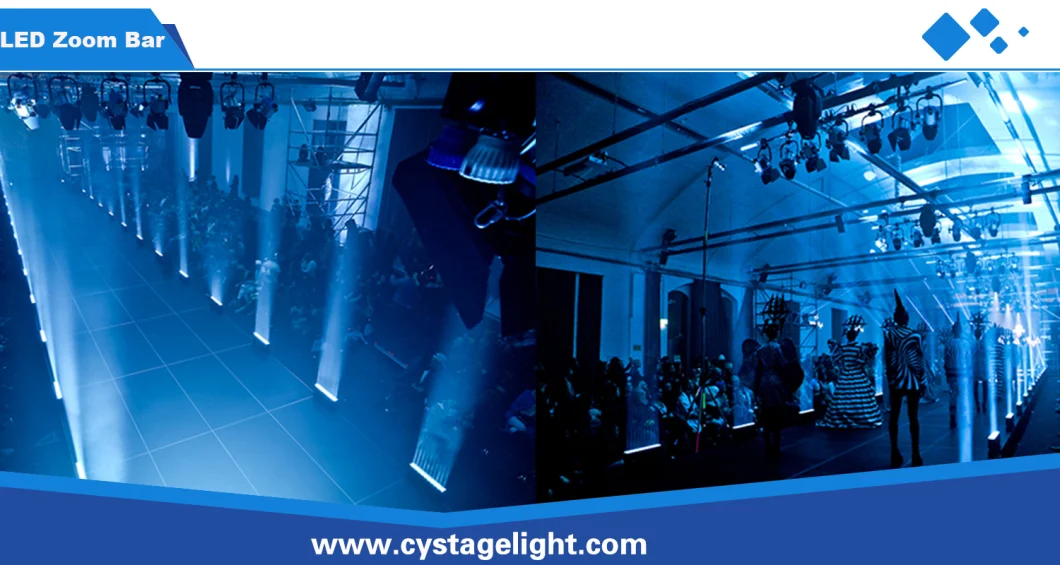 10X30W Stage/Concert/Wedding LED Pixel Beam GLP X4 Zoom Bar Light