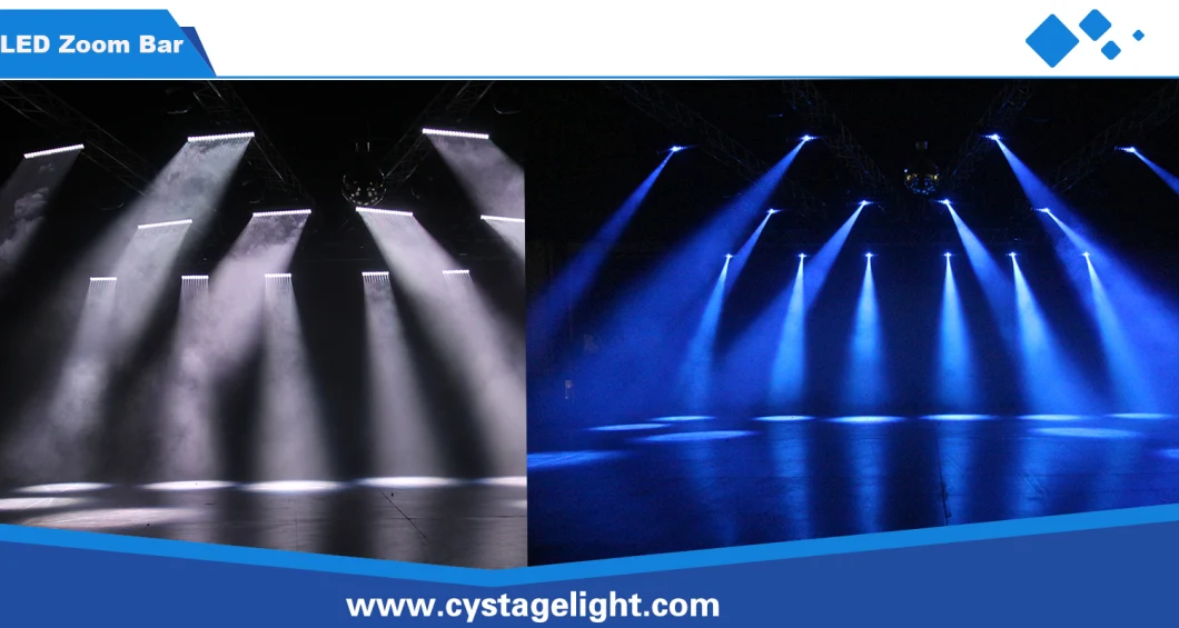 10X30W Stage/Concert/Wedding LED Pixel Beam GLP X4 Zoom Bar Light
