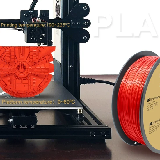 General Application High Quality 3D Printers PLA Filaments 3D Printing PLA Filaments Safe & Sustainable 3D PLA Blue 1.75mm 2.85mm Filament 1kg