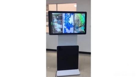 Floor Standing Indoor LCD Rotating Screen Touch Kiosk Digital Signage