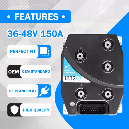 1232se-5121 / 1204-410 36V 48V Curtis/Zapi AC/DC Motor Speed Electric Controller Used for Forklift/Golf Cart/Agv/Pallet/Truck/ Boom Lift