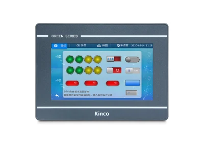 Kinco-Gl070-7 Inch High-Definition HMI-232/422/485/USB/Ethernet/U Disk Communication Industrial-Grade HMI Touch Screen